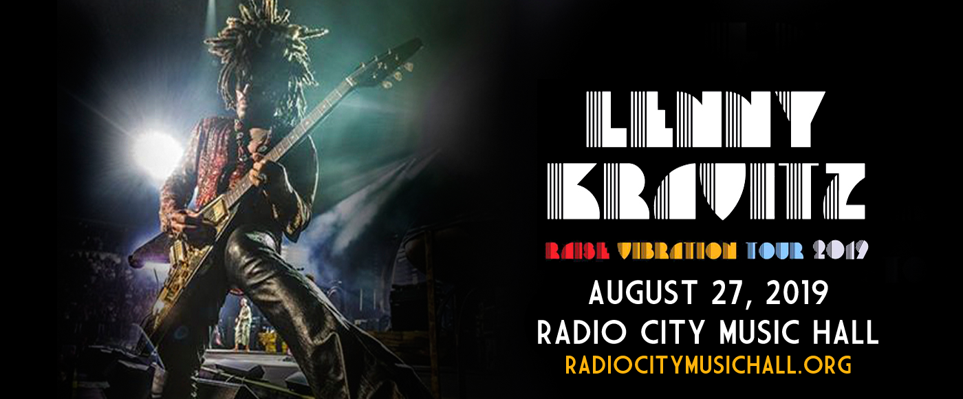 Lenny Kravitz at Radio City Music Hall