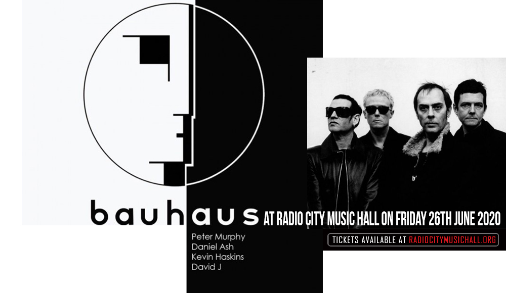 Bauhaus at Radio City Music Hall