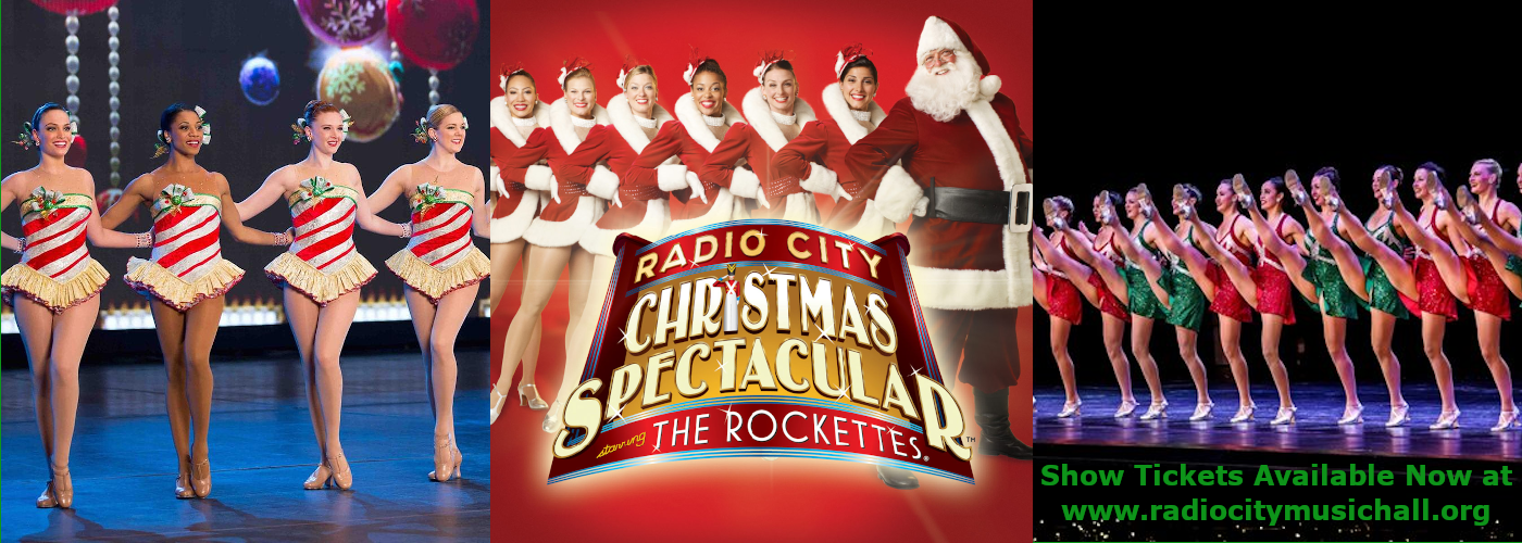 The Rockettes Tickets Radio City Music Hall