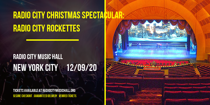 Radio City Christmas Spectacular: Radio City Rockettes [CANCELLED] at Radio City Music Hall