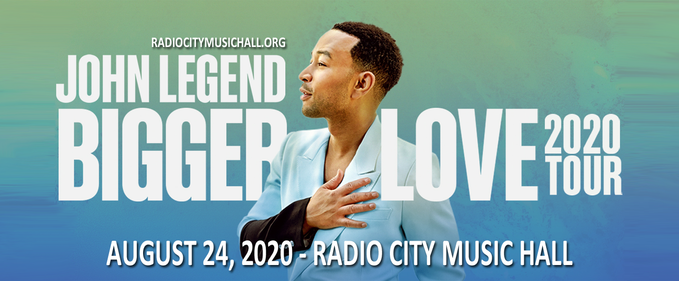 John Legend & The War and Treaty [CANCELLED] at Radio City Music Hall