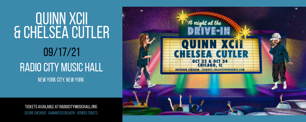 Quinn XCII & Chelsea Cutler at Radio City Music Hall