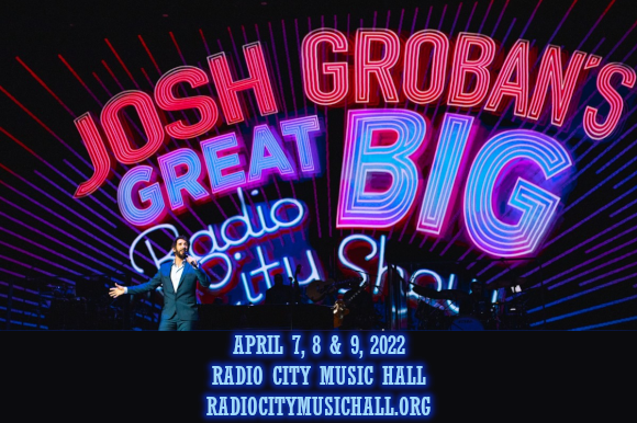 Josh Groban at Radio City Music Hall