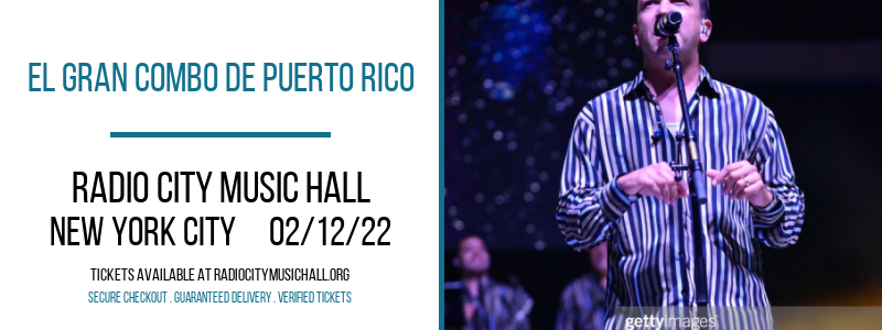 El Gran Combo de Puerto Rico at Radio City Music Hall