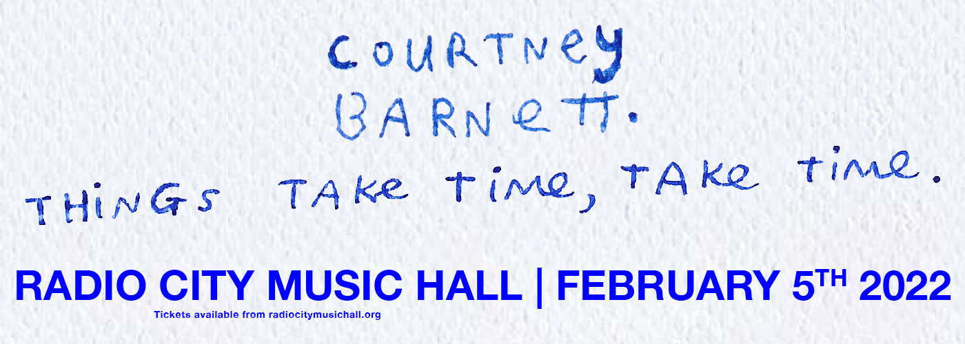 Courtney Barnett at Radio City Music Hall