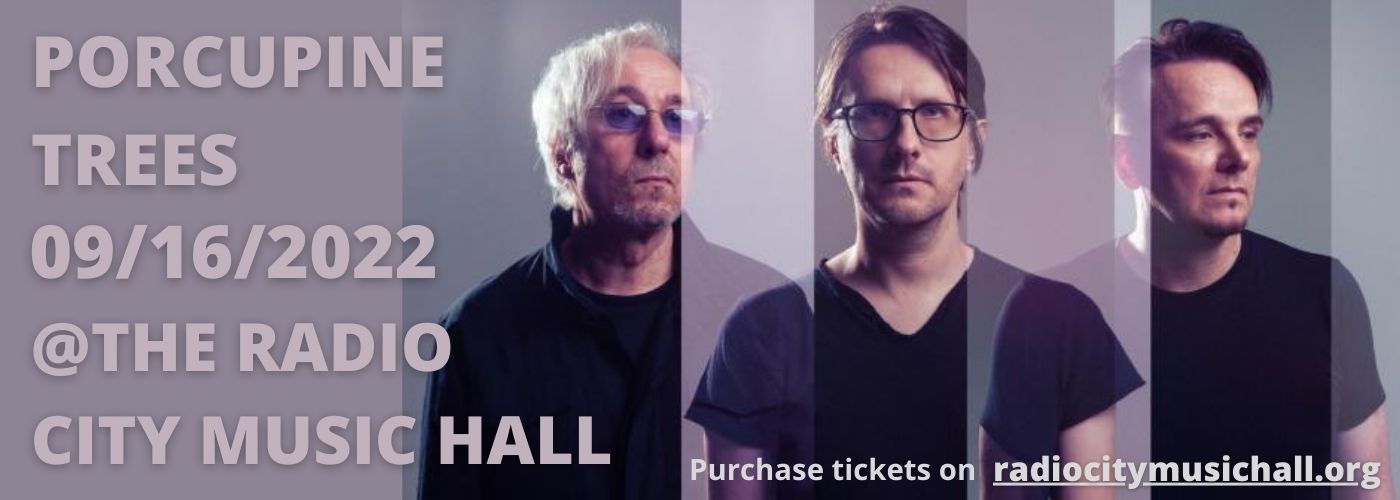 Porcupine Tree at Radio City Music Hall tickets Porcupine Tree at Radio City Music Hall