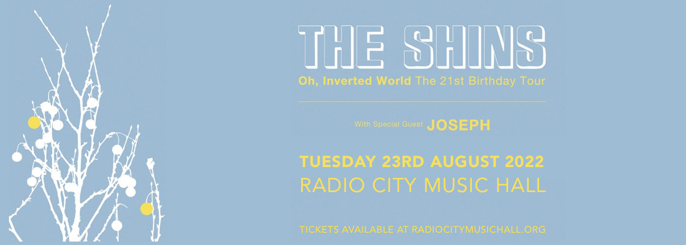 The Shins at Radio City Music Hall tickets The Shins at Radio City Music Hall