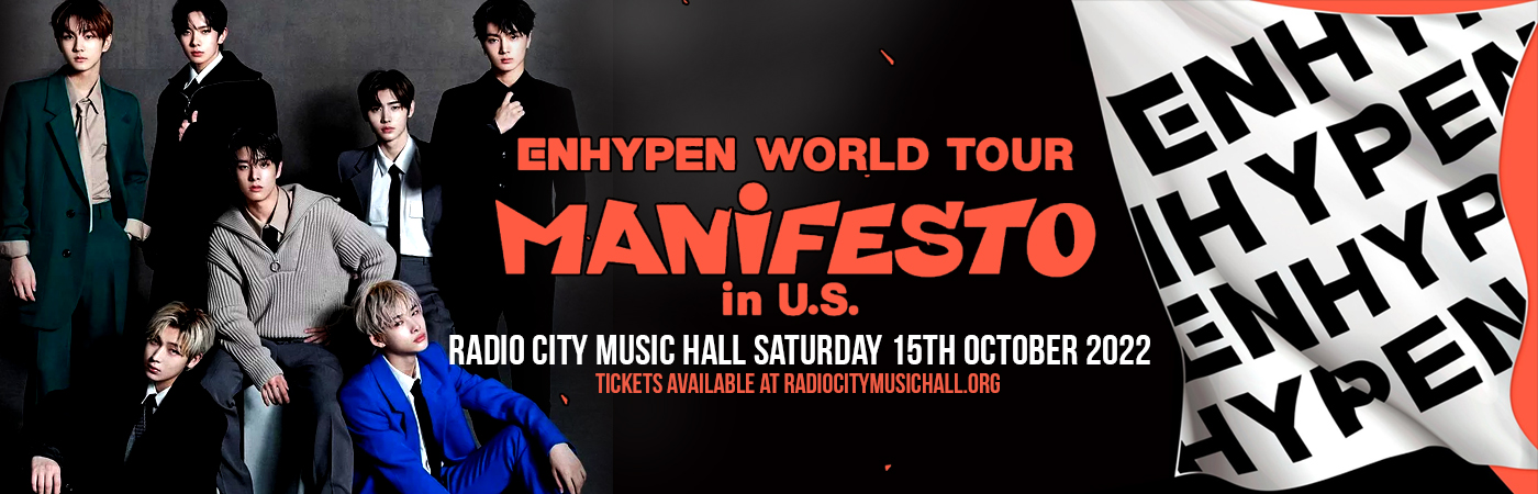 ENHYPEN at Radio City Music Hall tickets ENHYPEN at Radio City Music Hall