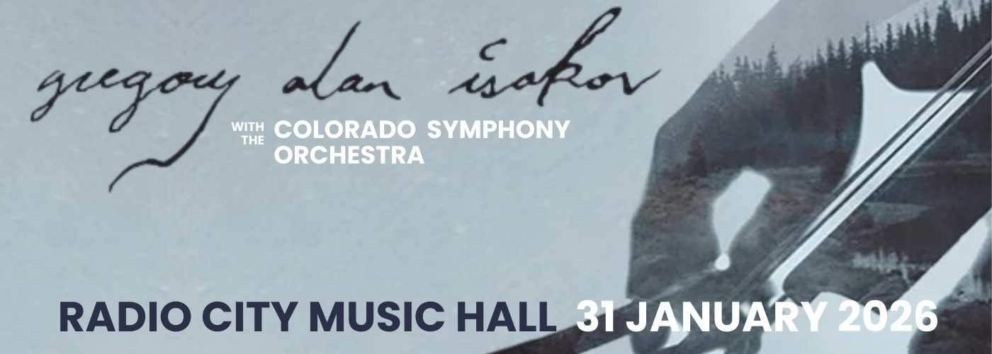 Gregory Alan Isakov & The Colorado Symphony