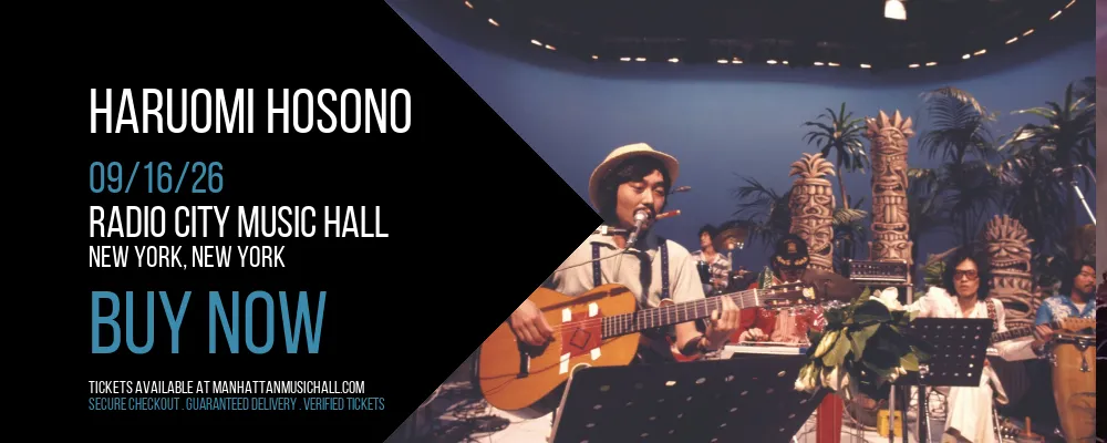 Haruomi Hosono at Radio City Music Hall