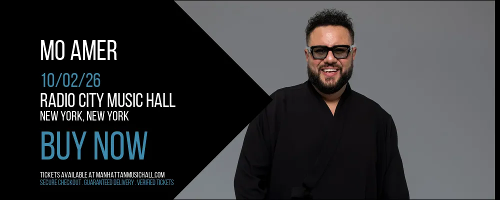 Mo Amer at Radio City Music Hall