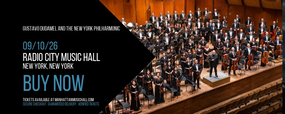 Gustavo Dudamel and The New York Philharmonic at Radio City Music Hall