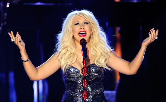 Christina Aguilera at Radio City Music Hall