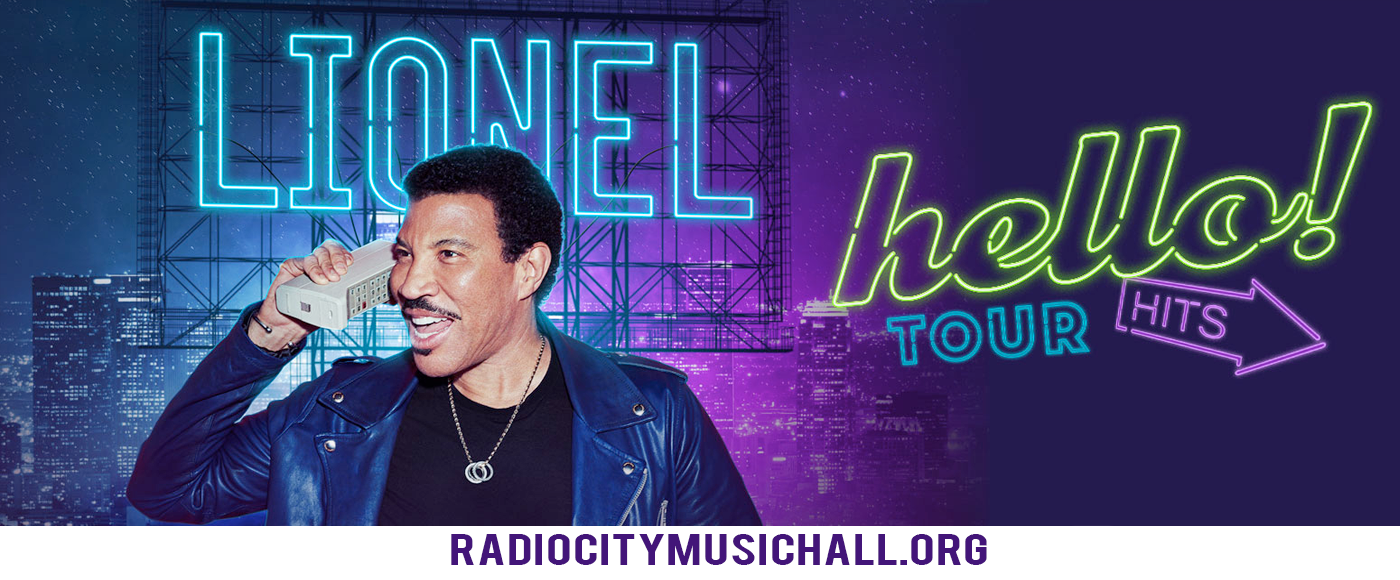 Lionel Richie at Radio City Music Hall