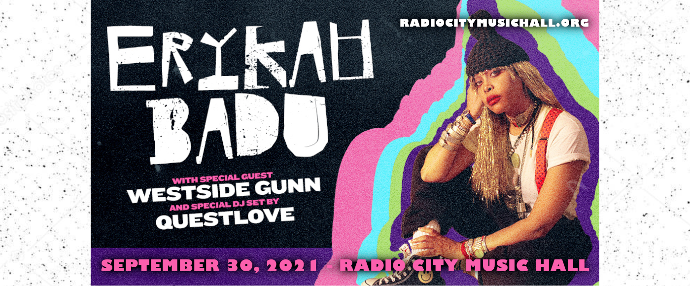 Erykah Badu at Radio City Music Hall