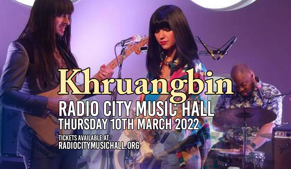 Khruangbin at Radio City Music Hall