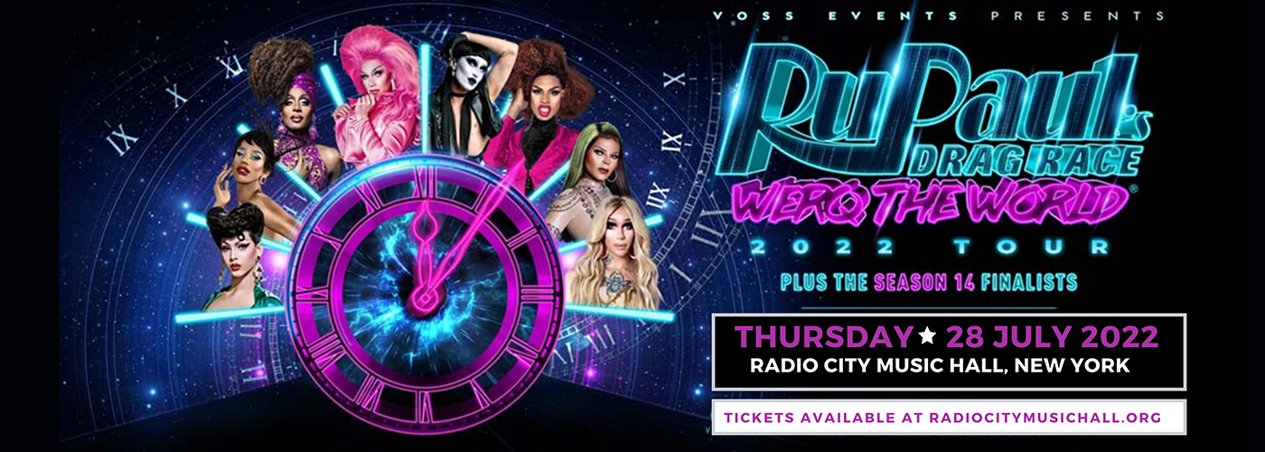 Rupaul's Drag Race at Radio City Music Hall